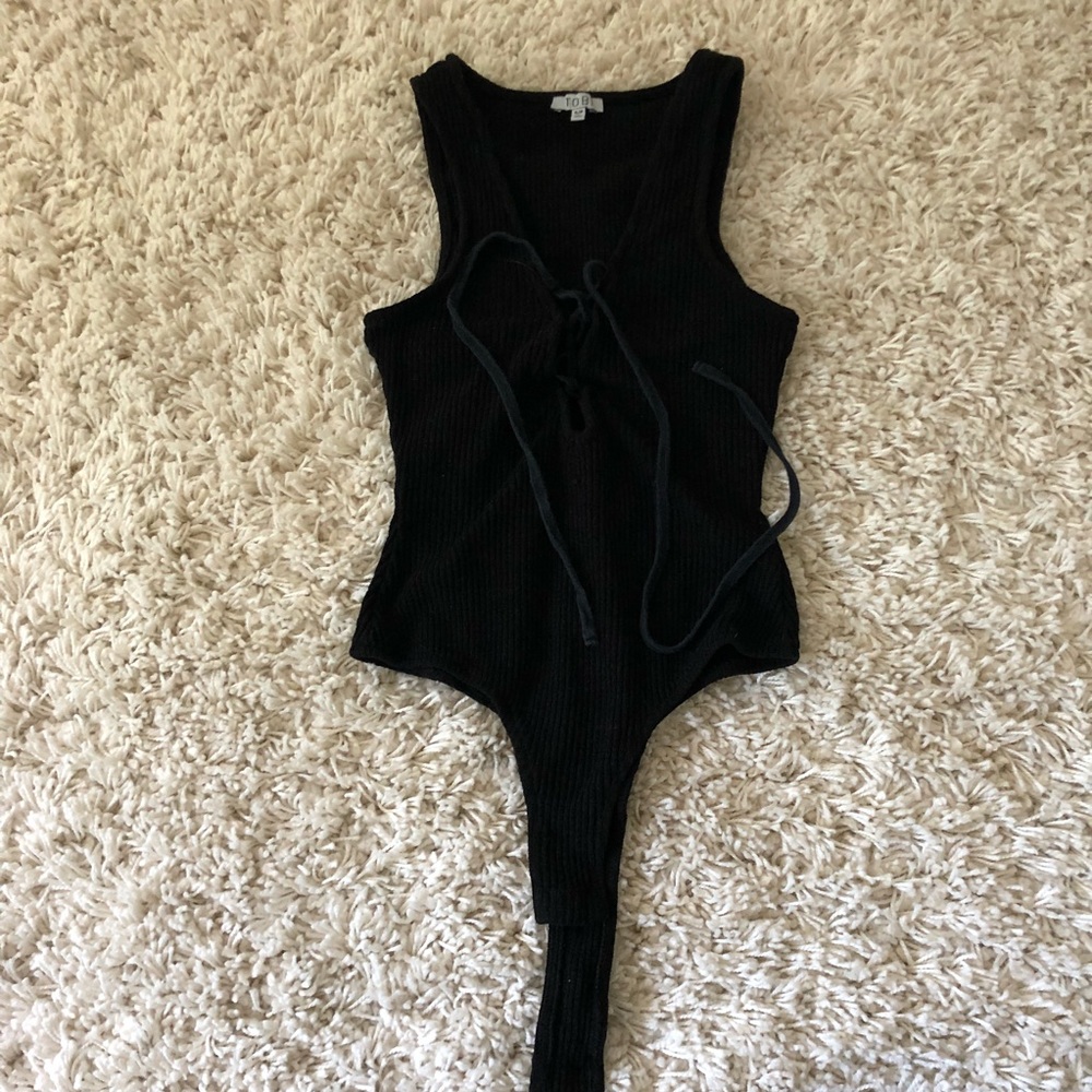 Tobi Black Bodysuit